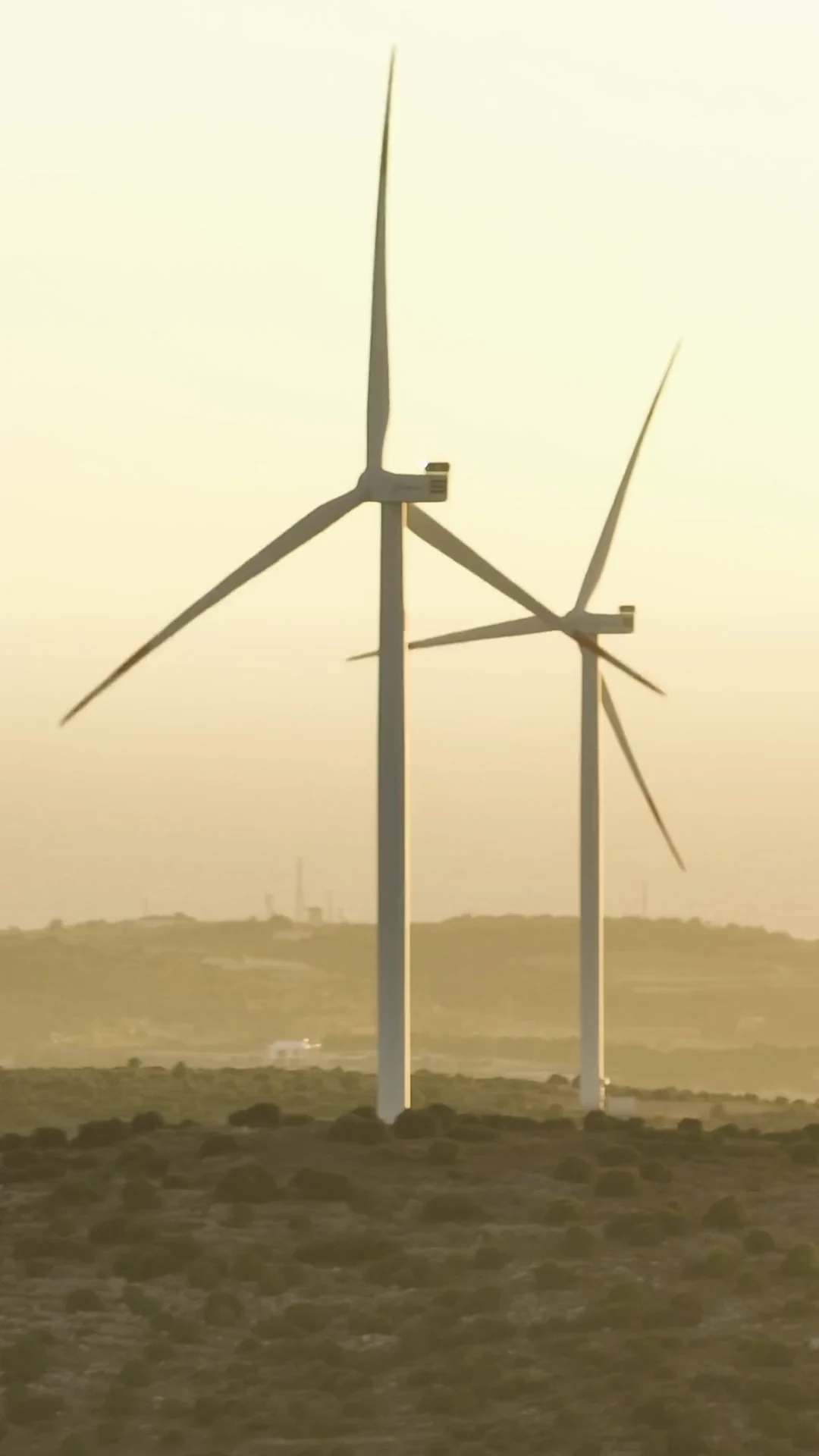 Les éoliennes à chaud au soleil